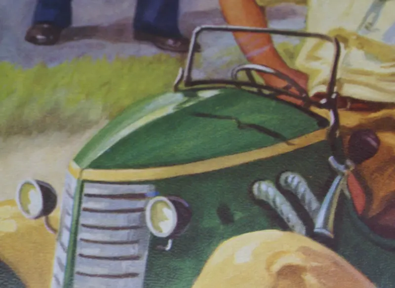 Pedal Car Collectors : 1936 Calendar.  "The Last Word" 1
