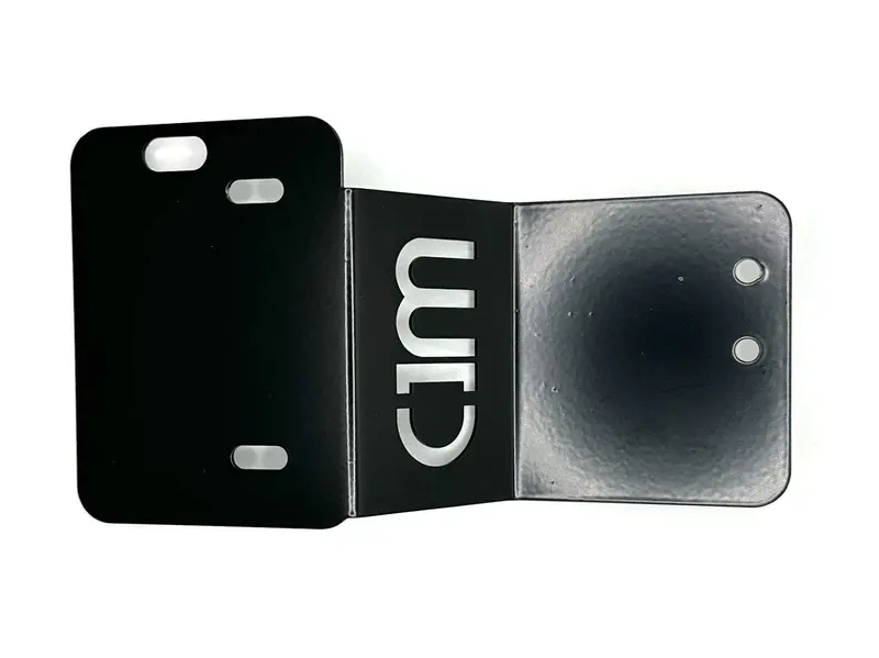 Polaris Pro Xp & Turbo R Side Mount License Plate Bracket 1