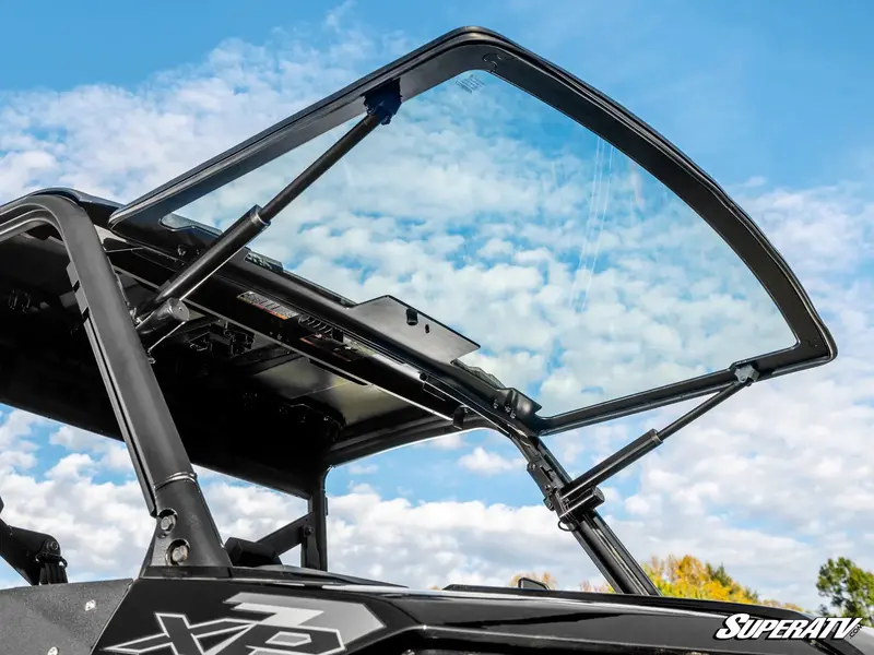 Polaris Ranger 900 Xp Maxdrive Full Glass Power Flip Up Windshield 1