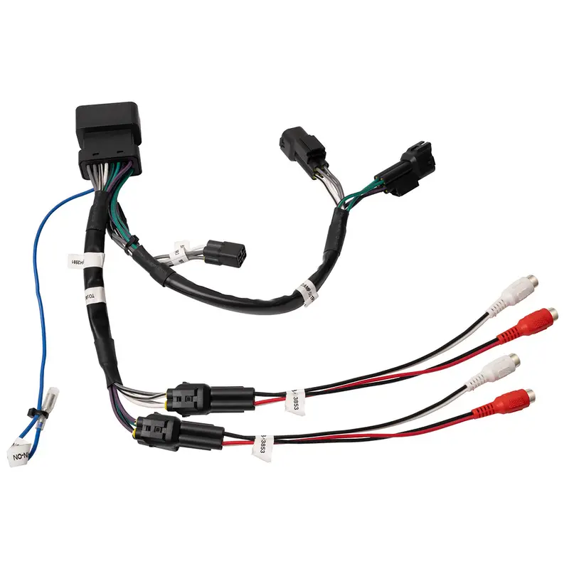 Polaris® Rzr Pro Series Ride Command Front & Rear Speaker Rca Output Harness 1