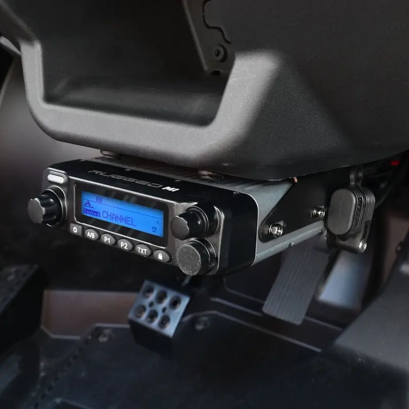 Polaris Rzr Xp – Complete Communication Kit With Rocker Switch Bluetooth Intercom And 2-Way Radio 1