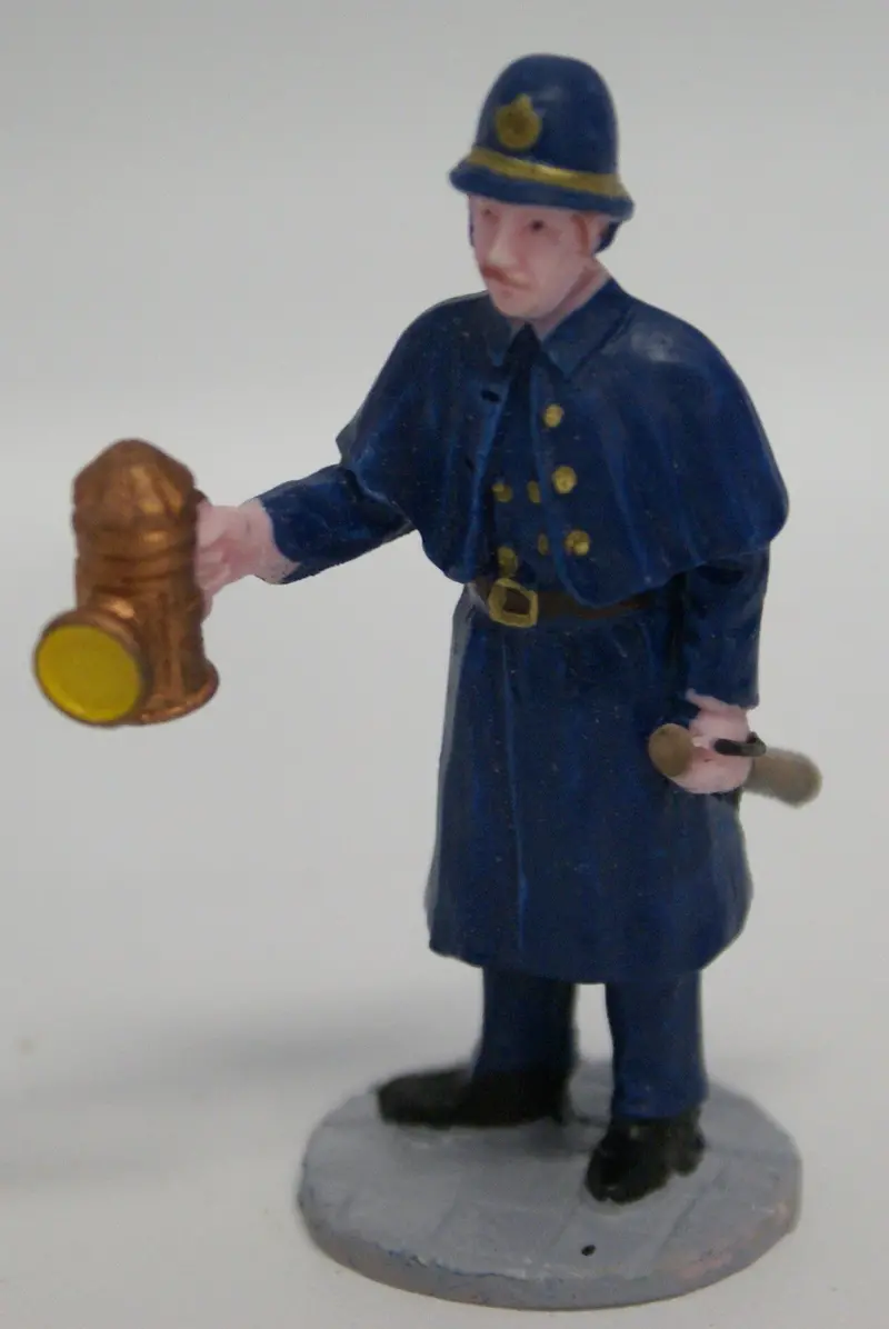 Policeman With Oil Light. Train Figure. 1