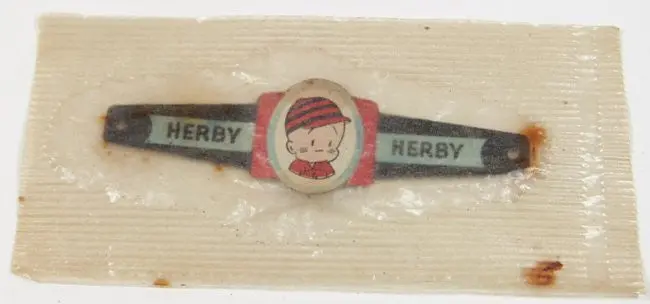 Post Raisin Bran Cereal Premium Ring Herby 1948 1