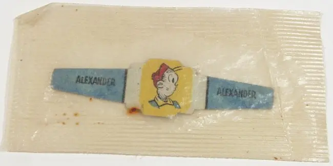 Post Toasties Cereal Premium Ring Alexander 1949 1