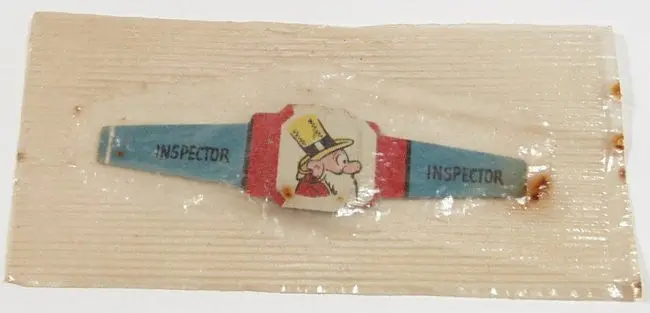 Post Toasties Cereal Premium Ring Inspector 1949 1