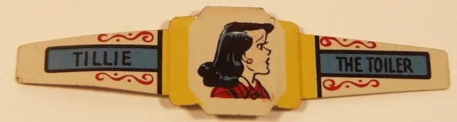 Post Toasties Cereal Premium Ring Tillie The Toiler 1949 1