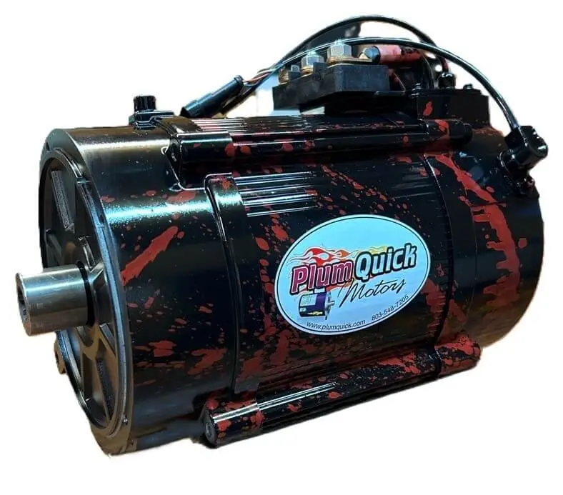 “Pq (Black Edition) 6.5Kw-850 Amp Controller Dc To Ac Conversion Kit” With Otf For Ezgo Txt 48V 50+Mph - 72V 60+Mph Replaces The Curtis Stock 1206Hb Controller 1