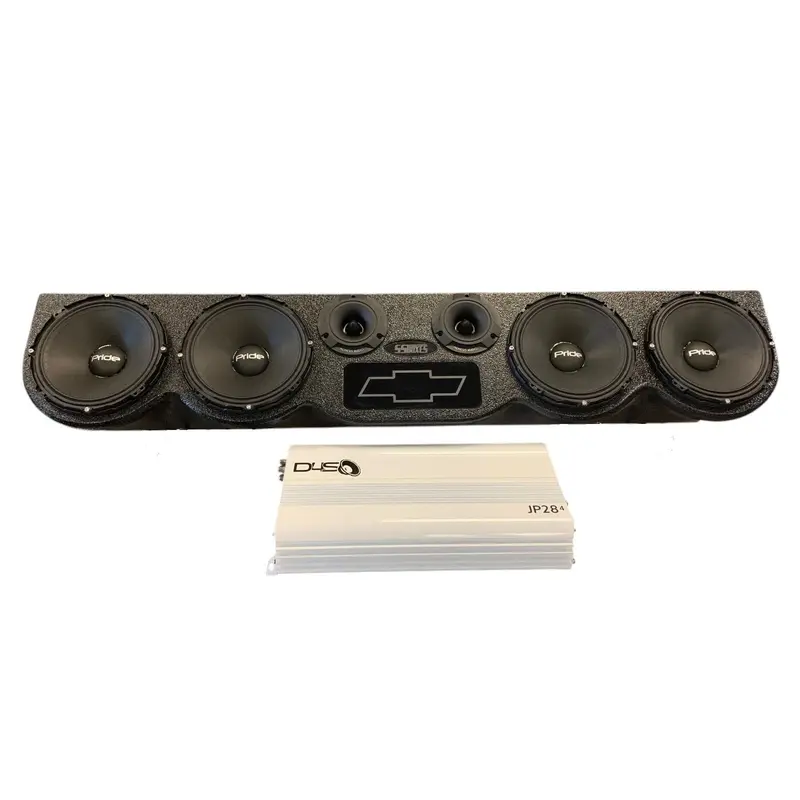 Pride Audio Roof Rack Bundle (4) 6.5" Solo 300 (2) Na-Tw40 (1) Jp284 1