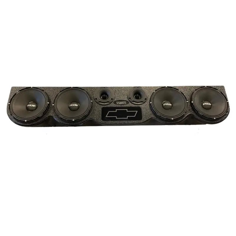 Pride Audio Roof Rack Bundle (4) 6.5" Solo 300 (2) Na-Tw40 Tweeters 1