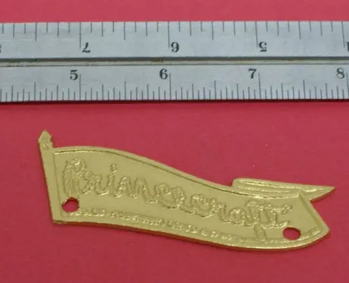 Princecraf Rear Or Side Name Pendant Diecast 1
