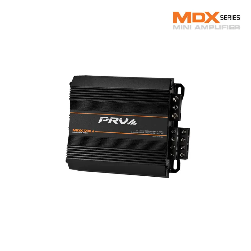 Prv Audio Mdx1200.4 4-Channel Full Range Mini Amplifier 1