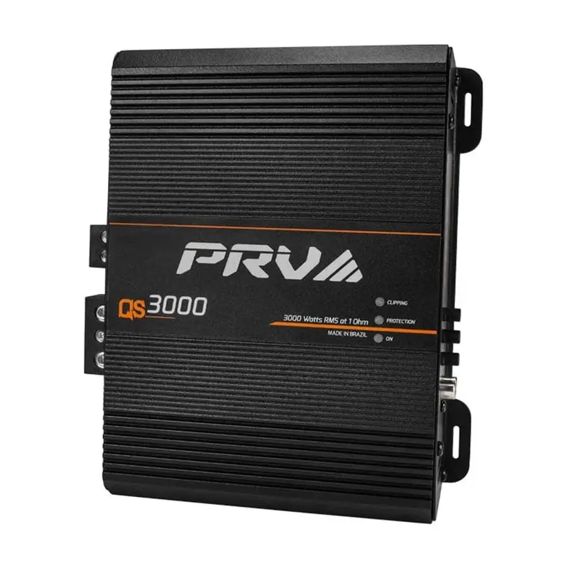 Prv Audio Qs3000 3000W Rms Class D Monoblock Full Range Amplifier 1-Ohm 1