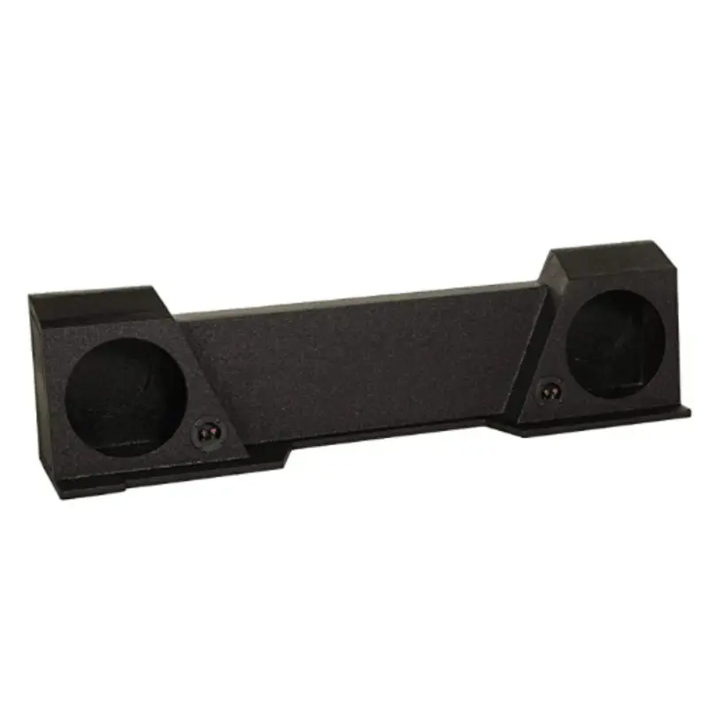 Qpower Qbgmc10 2007 Scab Chevy/Gmc 07-19 Single Cab Dual 10" Subwoofer Box 1