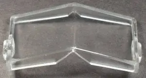 Radar Robot Front Gear Cover Plate. Topolino. 2-3/4" X 1-1/4" 1