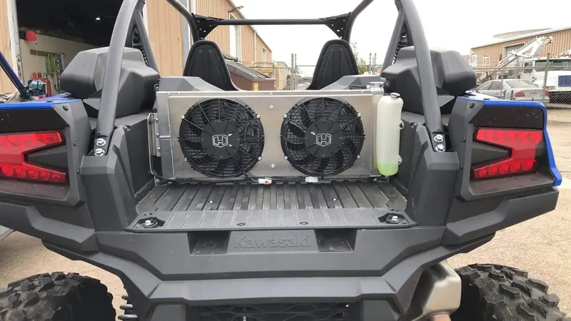 Radiator Relocation Kit - Kawasaki Krx 1000 1