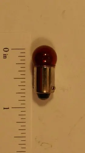 Red Bayonet Style Light Bulb 1