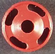 Red Wheel-A-Gear Robot Small Gear 3/4" 1St Version 1