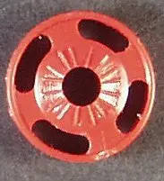 Red Wheel-A-Gear Robot Small Gear 3/4" 2Nd Version. 1