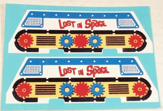 Remco Lost In Space Robot Motorized Robot Decals 1