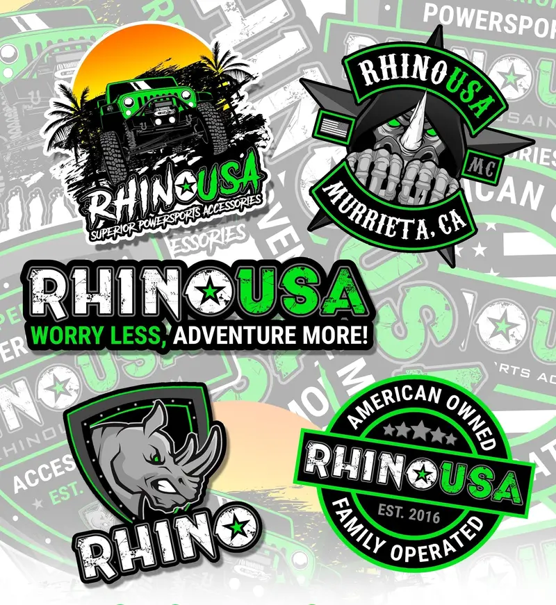 Rhino Usa Sticker Pack 1
