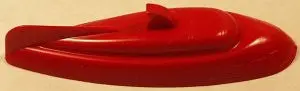 Rockar Nestles Toy Rocket 3-1/4" 1