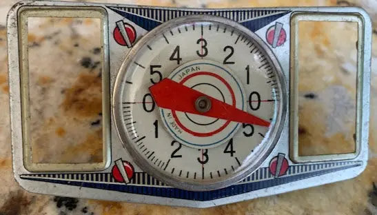 Rocket Man Robot Lens Replacement Clock Face. 1
