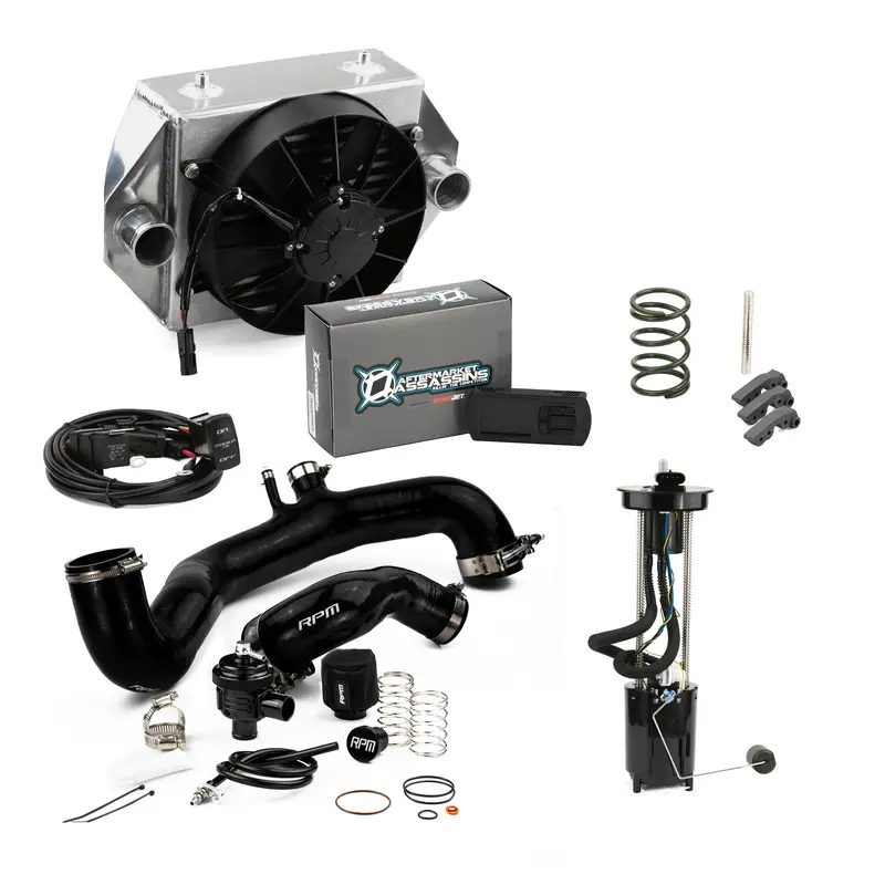 Rpm 17-19 X3 120Hp To 205Hp Complete Upgrade Kit X3 Big Core Intercooler Kit + Tuner 1