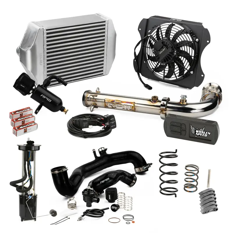Rpm 17-22 X3 120Hp To 220Hp Complete Max Power Upgrade Kit X3 Tuner+Intercooler+Exhaust+Clutch Kit & More 1