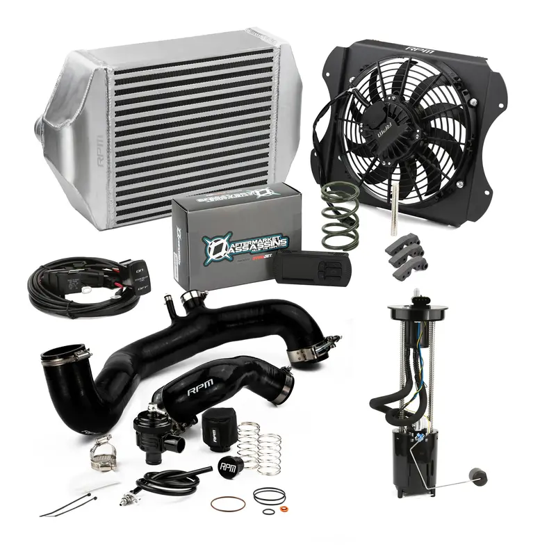 Rpm 20-22 X3 120Hp To 205Hp Complete Upgrade Kit X3 Big Core Intercooler Kit + Tuner 1
