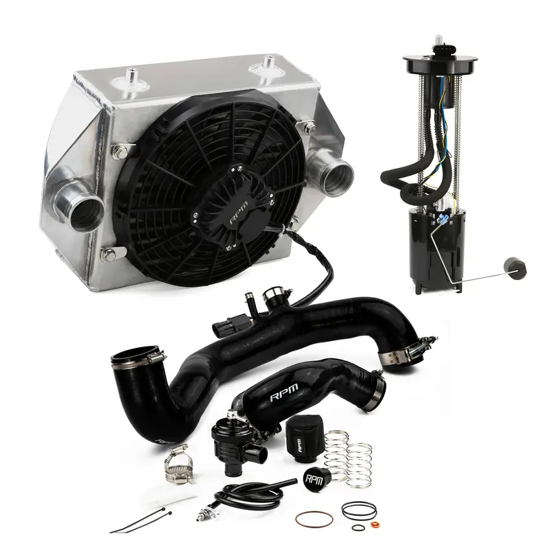 Rpm 2017-2019 Can-Am X3 120Hp To 170+Hp Upgrade Kit X3 Big Core Intercooler, Fuel Pump & Silicone 1