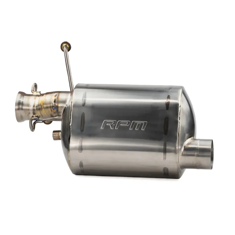 Rpm Arctic Cat 858 Catalyst Titanium Chambered Q-Muffler 1