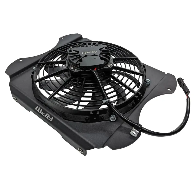 Rpm Can-Am X3 2020-2026 Sealed Intercooler Fan Shroud And 10" 10 Blade Brushless Fan Upgrade 1