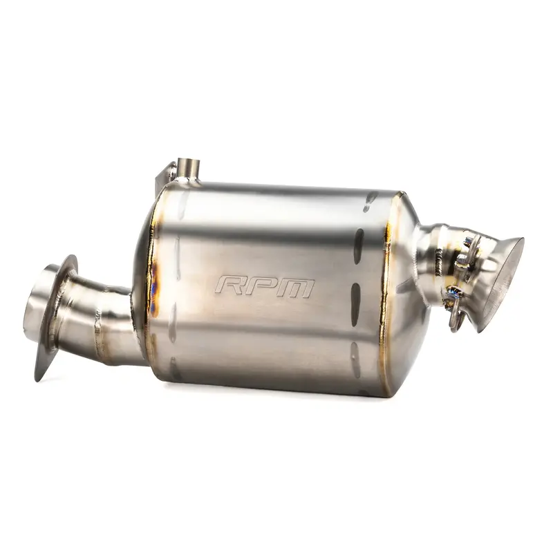 Rpm Gen 4 2020-2022 Ski-Doo / Lynx 850 Turbo Q-Muf Chambered Titanium Muffler 1