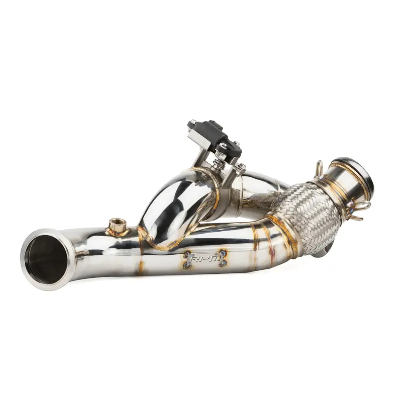 Rpm Maverick R Side Exit 3" E-Valve Down Pipe - 2 Seat & Max 1