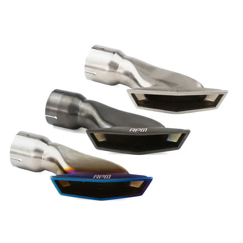 Rpm Maverick R Stainless Brushed, Blued & Black Tip E-Valve Tip 1