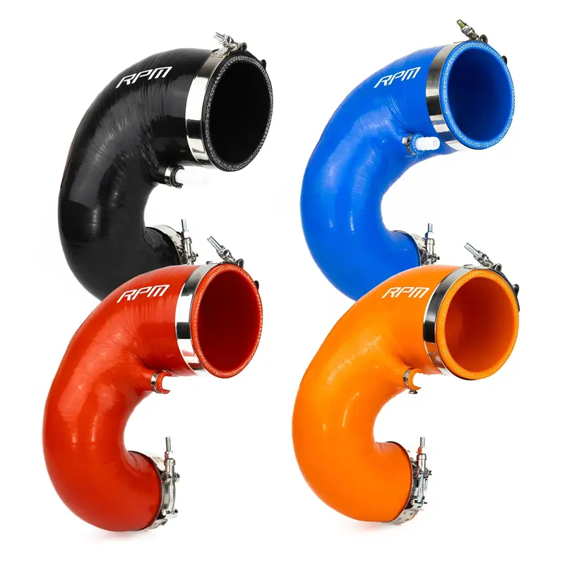 Rpm Polaris Rzr Pro R 5Ply Silicone Hd Intake Tube / Throttle Body To Air Box 1
