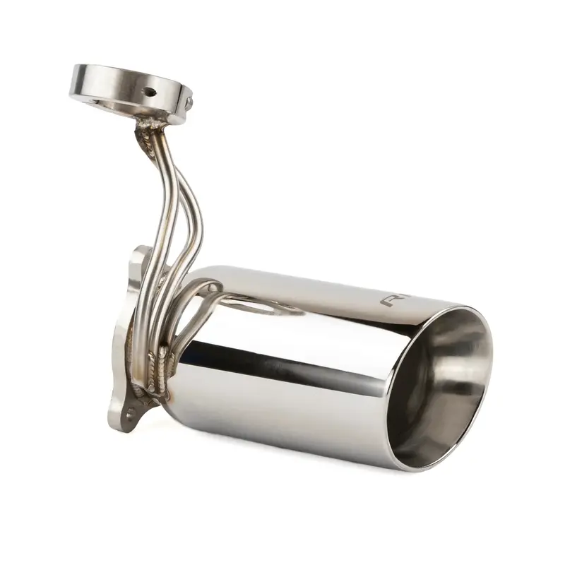 Rpm Slip On Muffler Delete (Race Pipe) Xpt, Turbo S 1