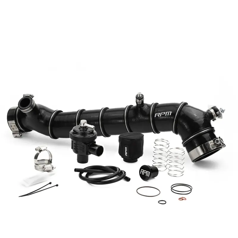 Rpm Wire Reinforced 5Ply Silicone Charge Tube - Polaris Rzr Turbo Xp Pro Xpt Turbo S & Turbo R/Pro S 1
