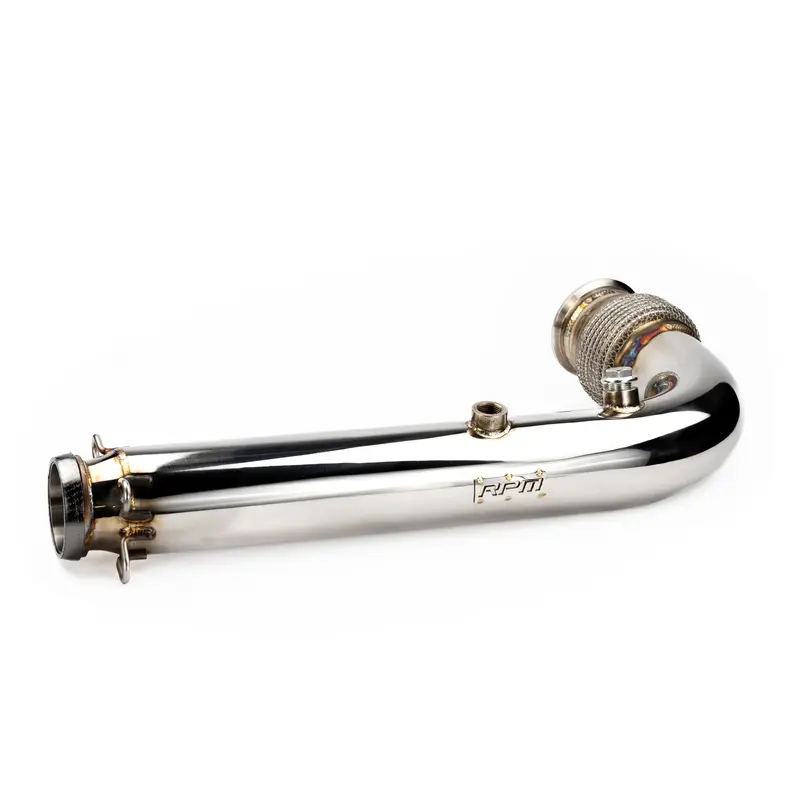 Rpm X3 3" Monster Mouth Cat Delete Bypass Mid Race Pipe X3 Turbo, R, And Rr 1