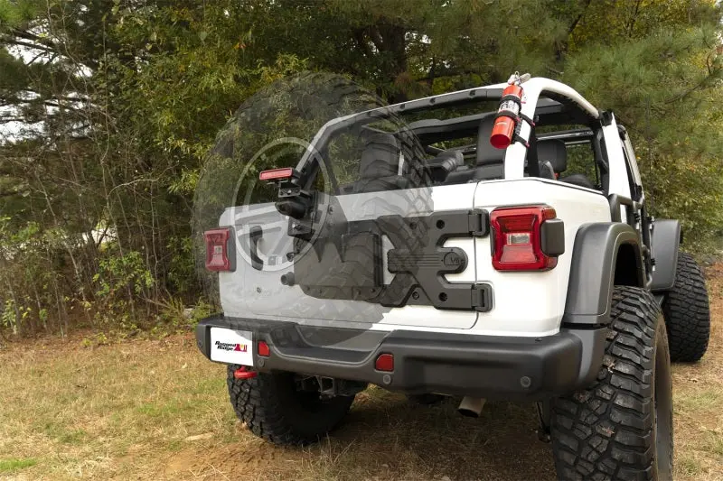Rugged Ridge Spartacus Hd Tire Carrier Wheel Mount I '18- '24 Wrangler Jl 1