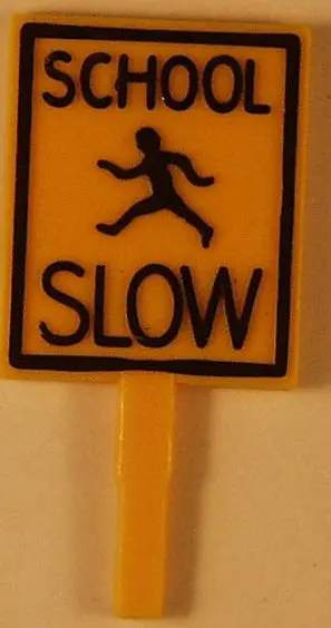 School Slow Sign Schuco : Ingenico 5311 Set 1
