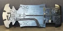 Schuco Montage Kit Bmw Baseplate 3.0 Csl # 356 281 B1695 1