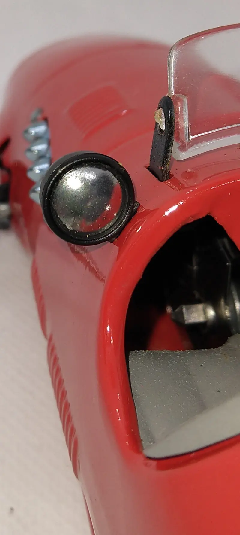 Schuco Replacement Mirror : 1070 Ferrari Schuco Studio Grand Prix 1