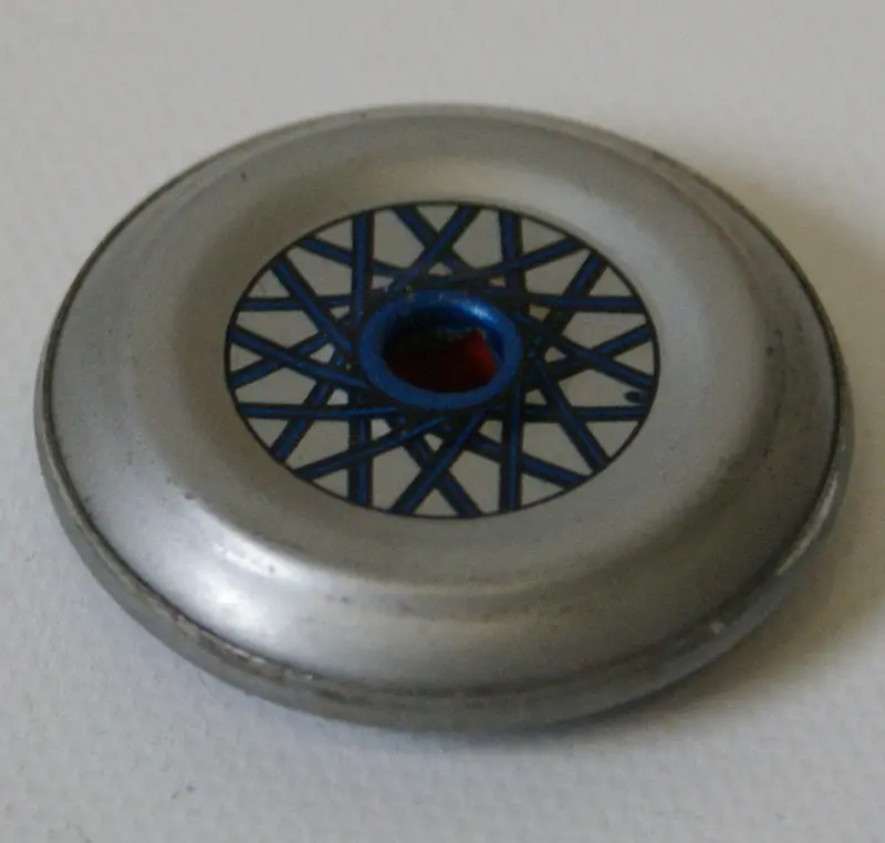 Schuco Wheel And Tire.  1-6/16" Diameter 1