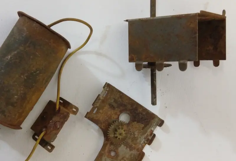 Sears Racer Electro Special #21 Original Battery Box And Internal Axle Part. As Is 1
