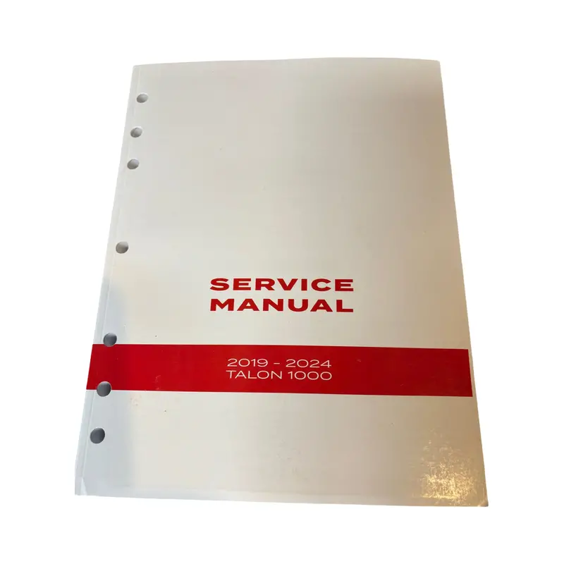 Service Manual- Honda Talon And Pioneer 1