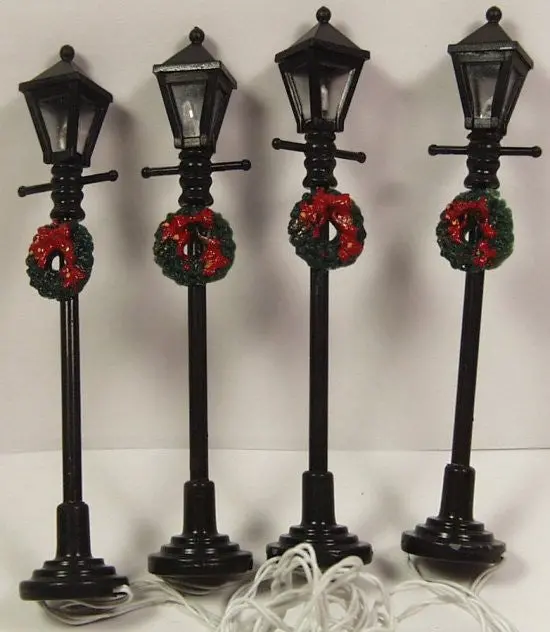 Set Of 3 Electric Lanterns Working Lights : Train Layouts 1