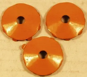 Set Of 3 Original Hub Caps 1-1/8 In. Od 1