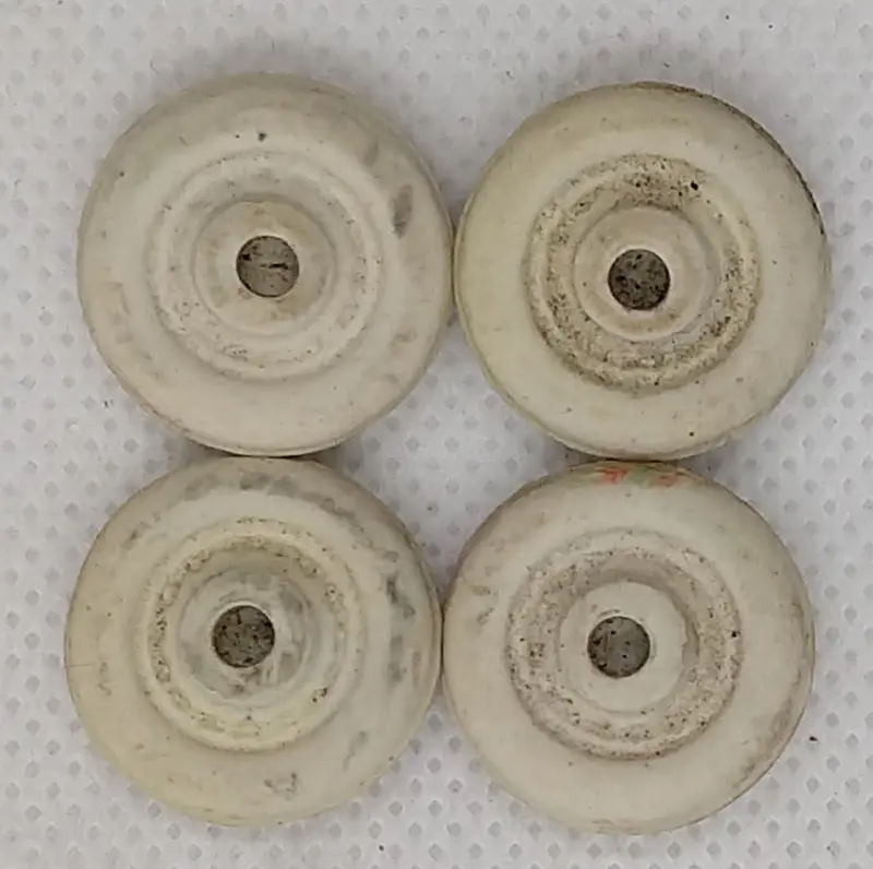 Set Of 4 Original Arcade Wheels.  6/8" X 2/8" 1