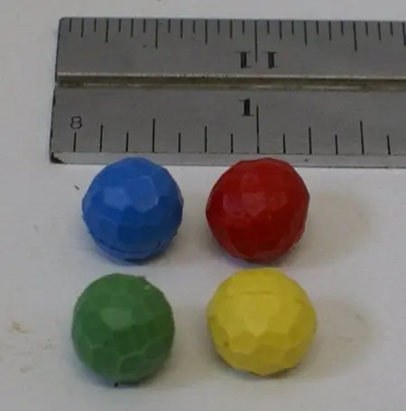 Set Of 4 Schuco Clown Juggler #965 Balls B1810 1